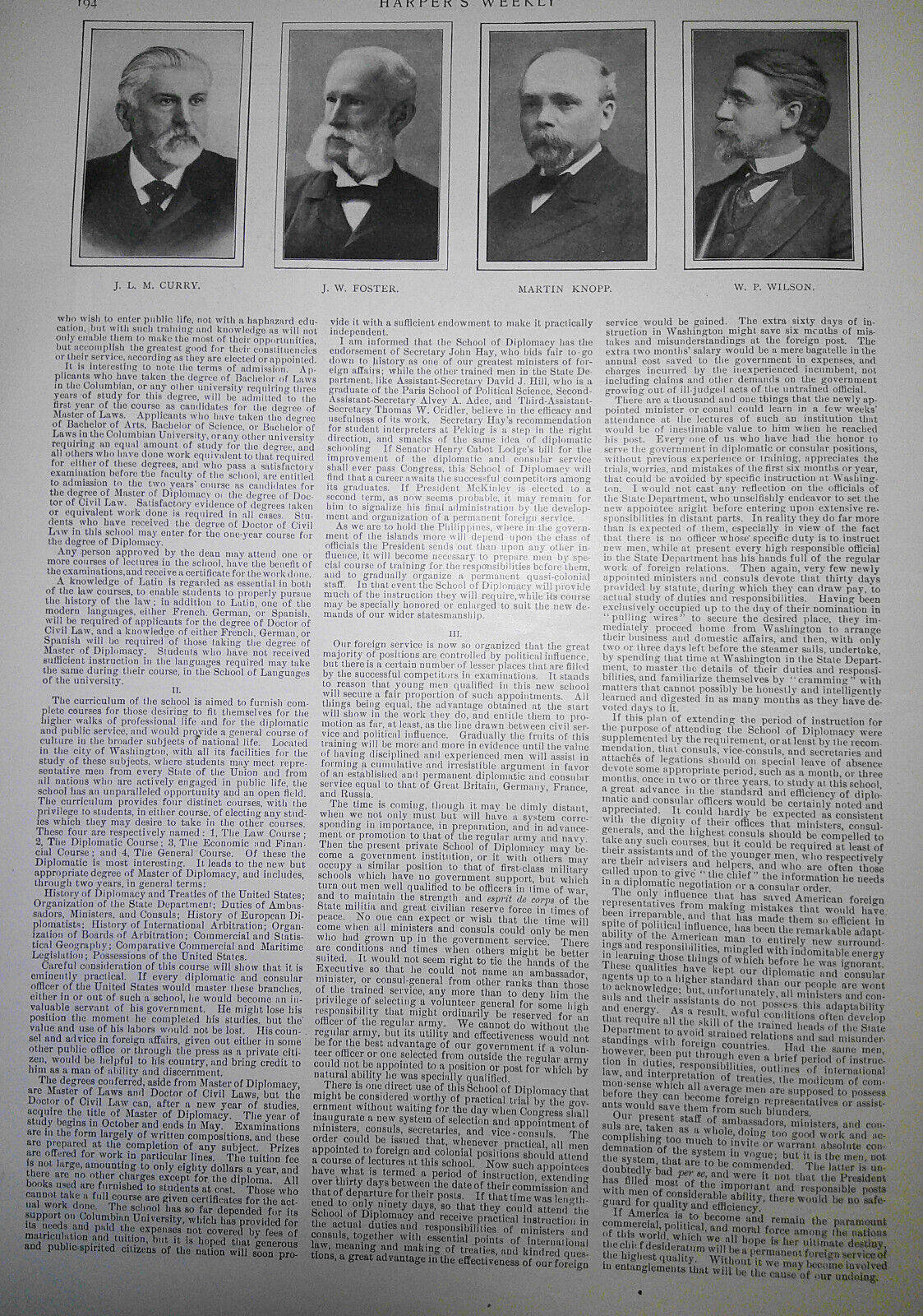 Harper's Weekly, March, 1900 - Wheaton's Exposition; South Africa War; Cuba; etc