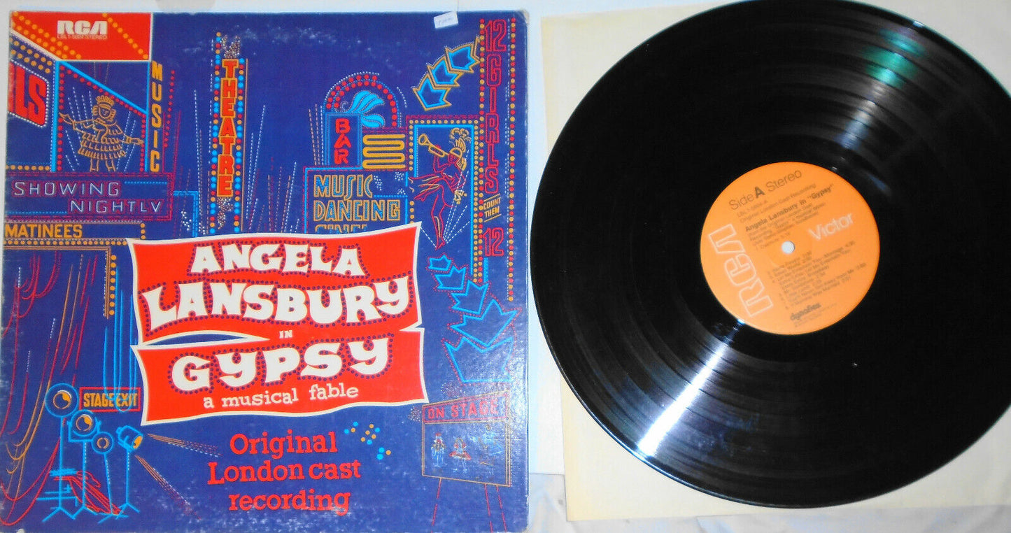 West Side Story, Pacific Overtures, Gypsy LPs Sondheim original cast soundtracks