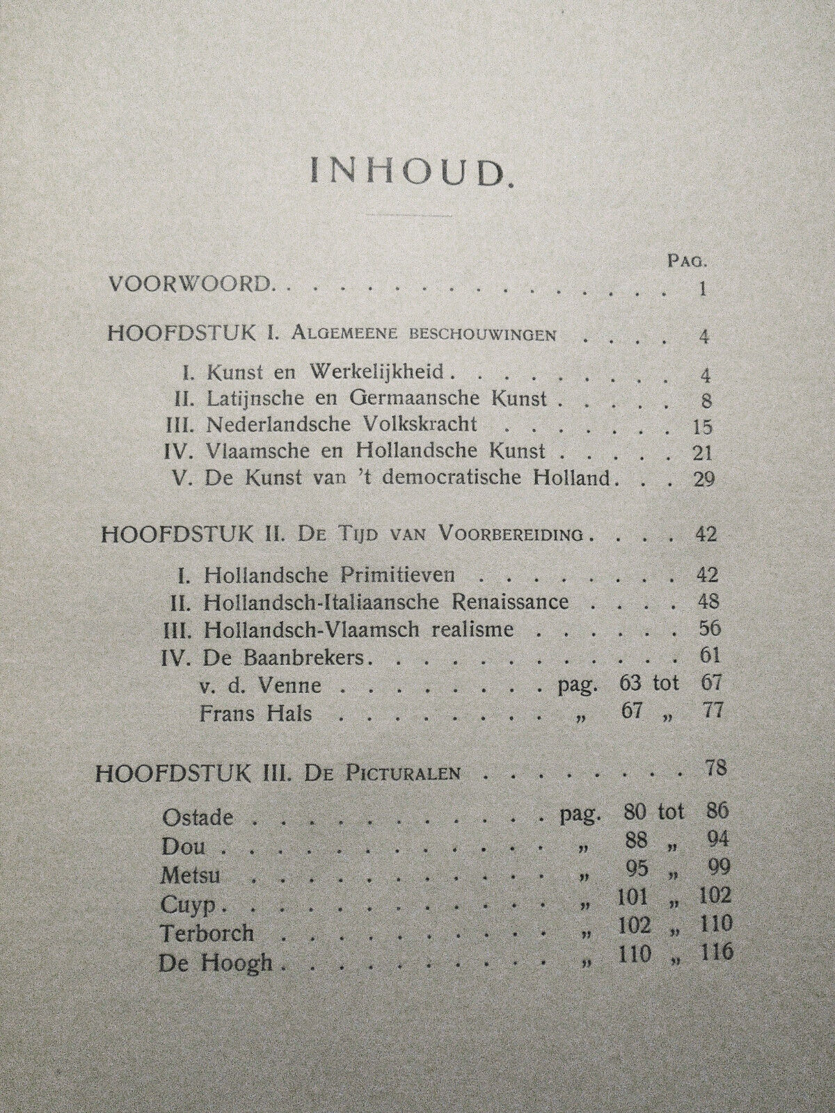 Oud-Hollandsche figuurschilders. Met 20 platen. By Just Havelaar.  1915 First ed