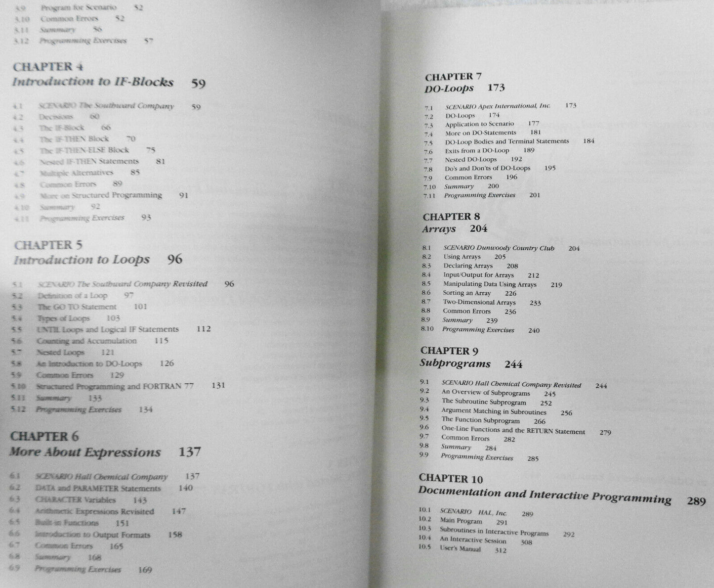 Structured programming using FORTRAN 77, by Patrick G McKeown. 1985.