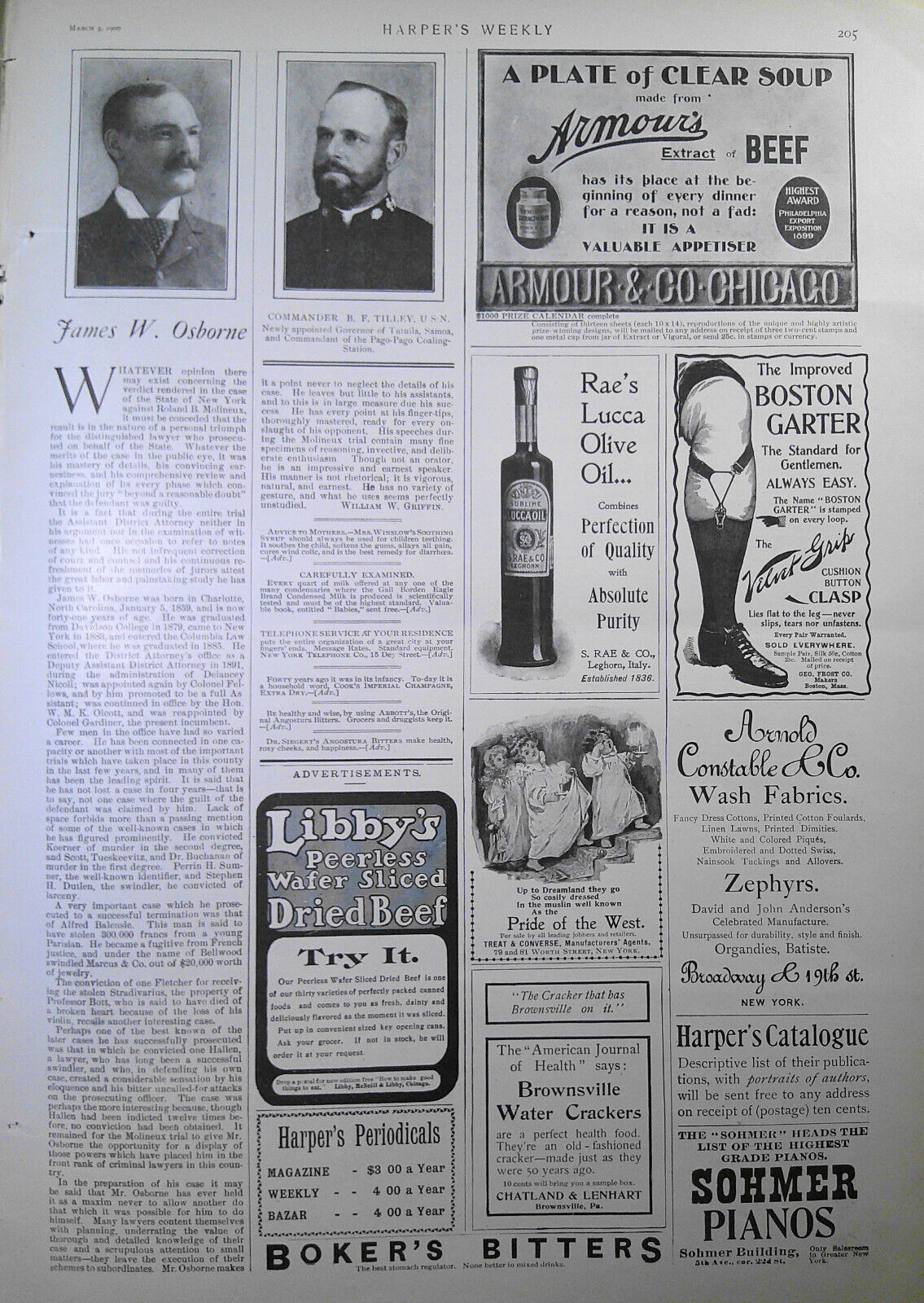 Harper's Weekly, March, 1900 - Wheaton's Exposition; South Africa War; Cuba; etc