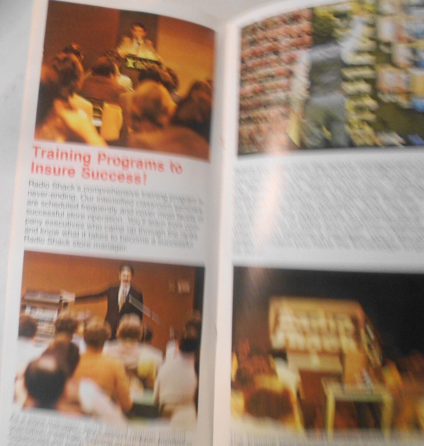 1980 Radio Shack Recruitment Brochure -  the exciting world of Retail Management