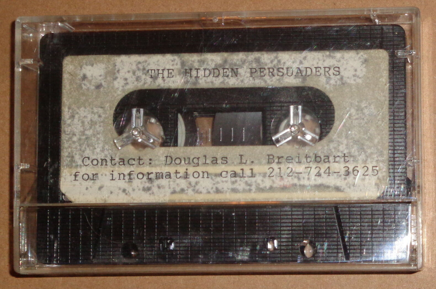 The Hidden Persuaders - rare demo cassette : Talk About Love, I Want To Believe