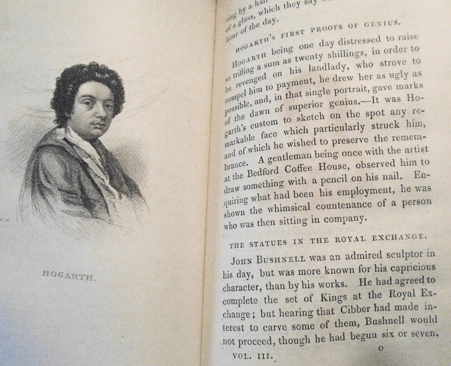 1825 The arts and artists ; or anecdotes & relics, by James Elmes - 3 vols, 1825