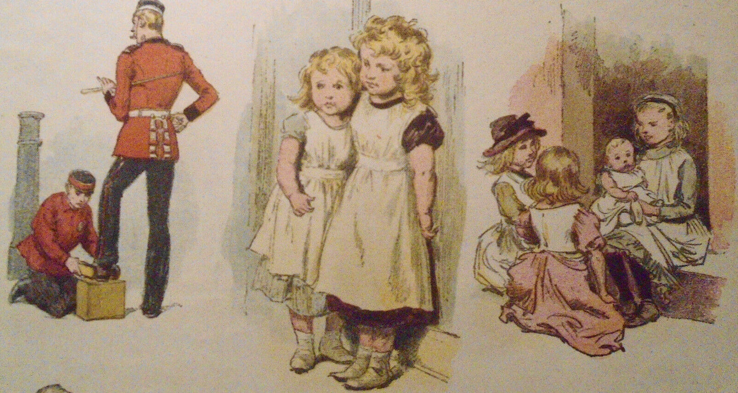 Juvenile London, I. - East - original color print from The Graphic May 24, 1884