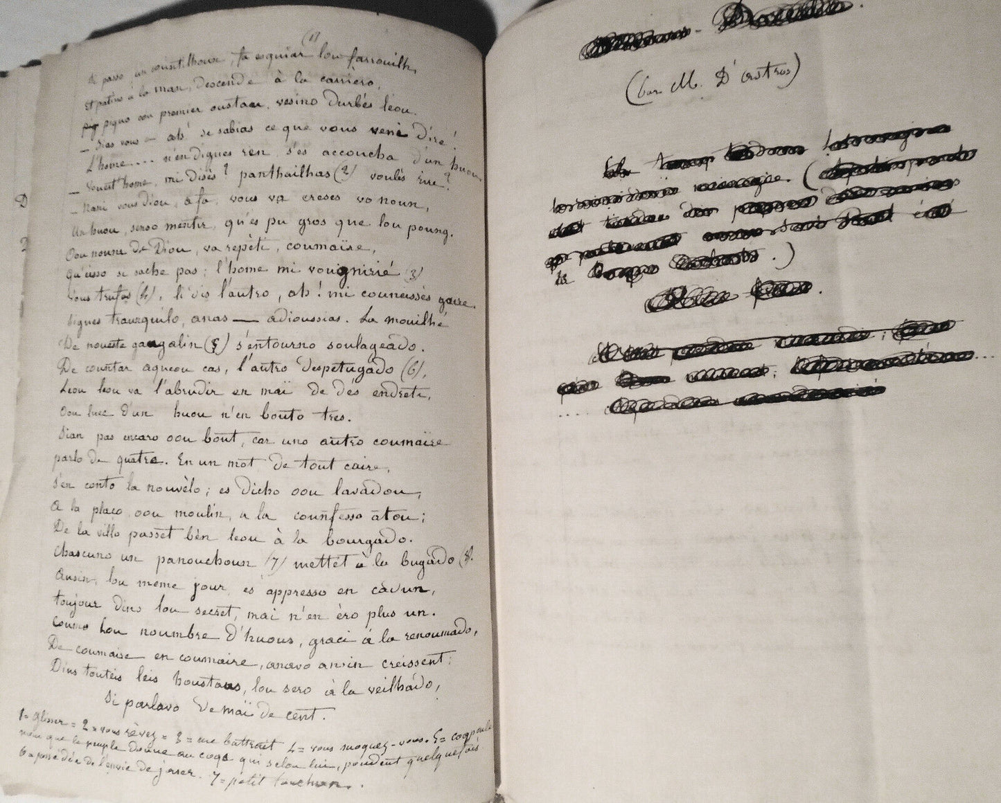 Poesies provencales par M. Joseph-Jacques-Leon d'Astros [Manuscript, ca 1840]