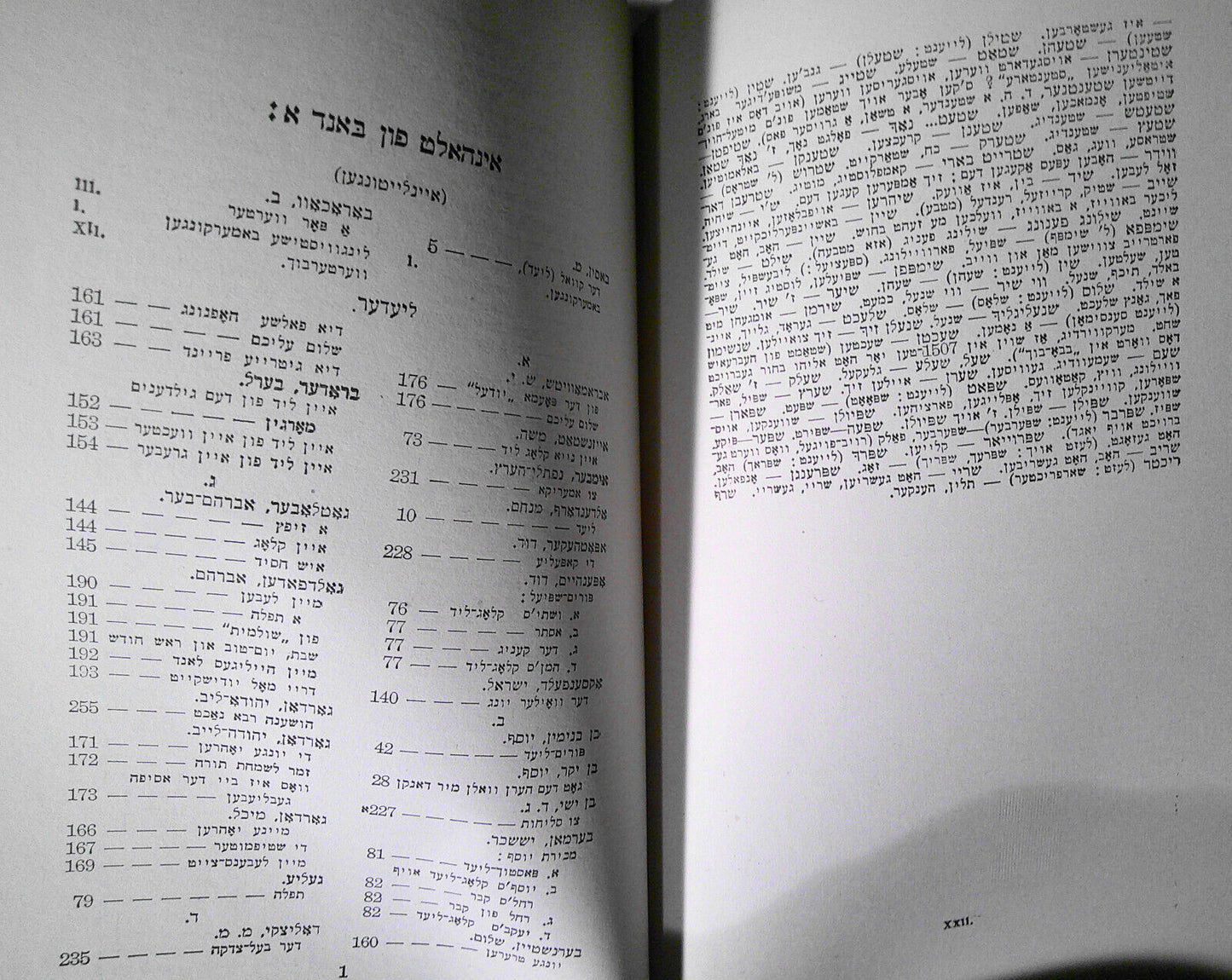 1917 Anthology: Five Hundred Years of Yiddish Poetry. M Bassin 2 Vol 1st edition
