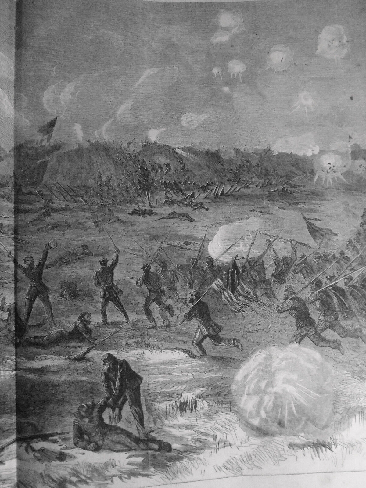 Harper's Weekly February 4, 1865  Union Army in Savannah - Complete Original