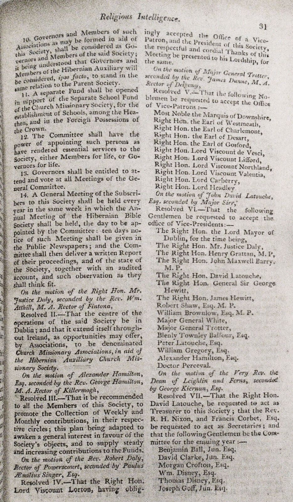 The Christian Magazine, January 1815 - Premiere Issue,  Vol. 1, No. 1. [Ireland]