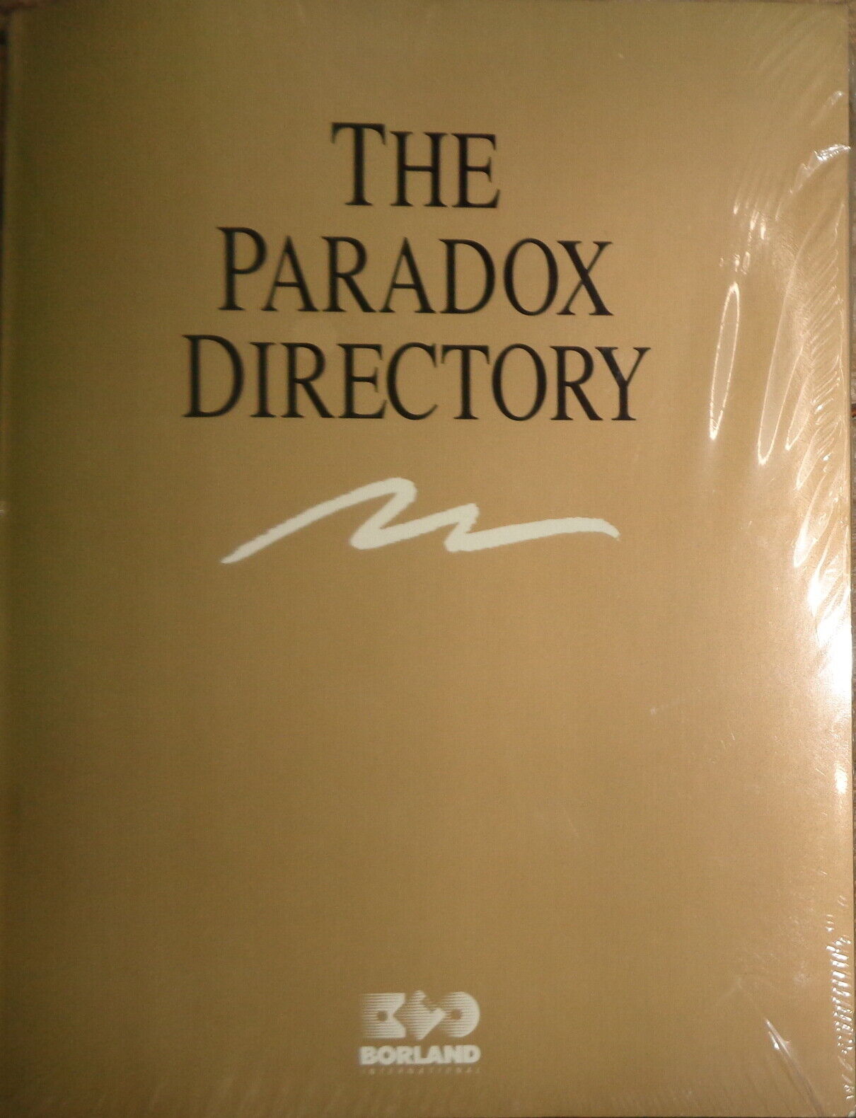 The Paradox Directory - by Borland International - ca 1990 - Brand new.