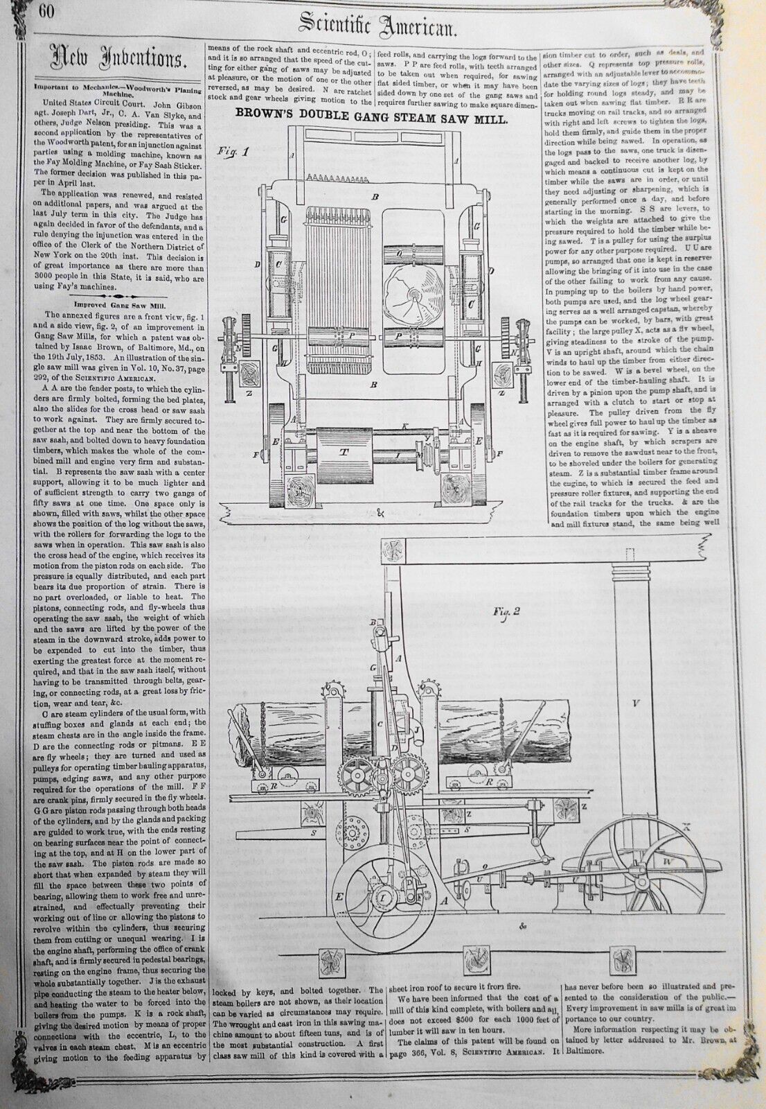 Scientific American, November 3, 1855. Original complete issue.
