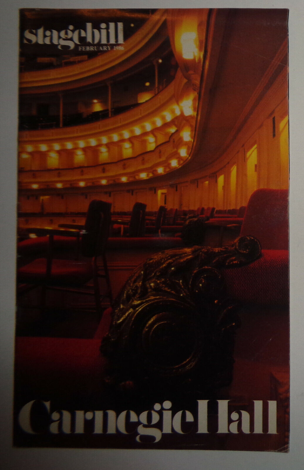 80TH BIRTHDAY CELEBRATION OF "HILDEGARDE!" - CARNEGIE HALL STAGEBILL 1986