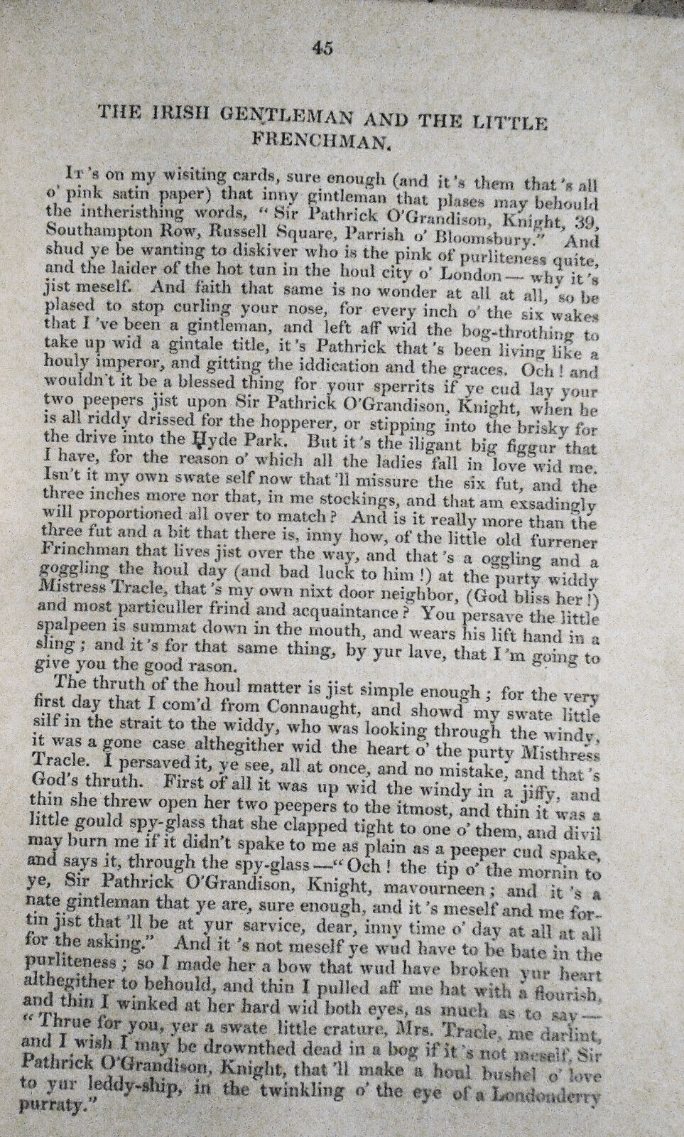 1840 Edgar Allan POE : The Fall of the House of Usher - in Bentley's Miscellany