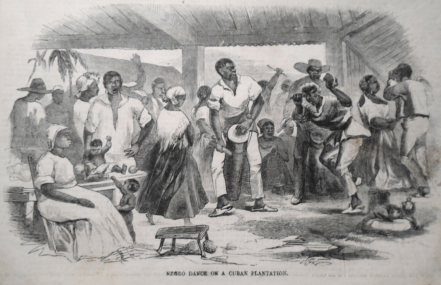 Harper's Weekly June 29, 1859 - Cuba: Negroes; plantation; Employment Of Women