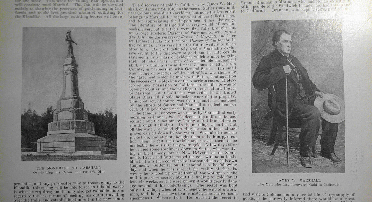 The Gold-Discovery celebration in San Francisco - Harper's Weekly, 1898