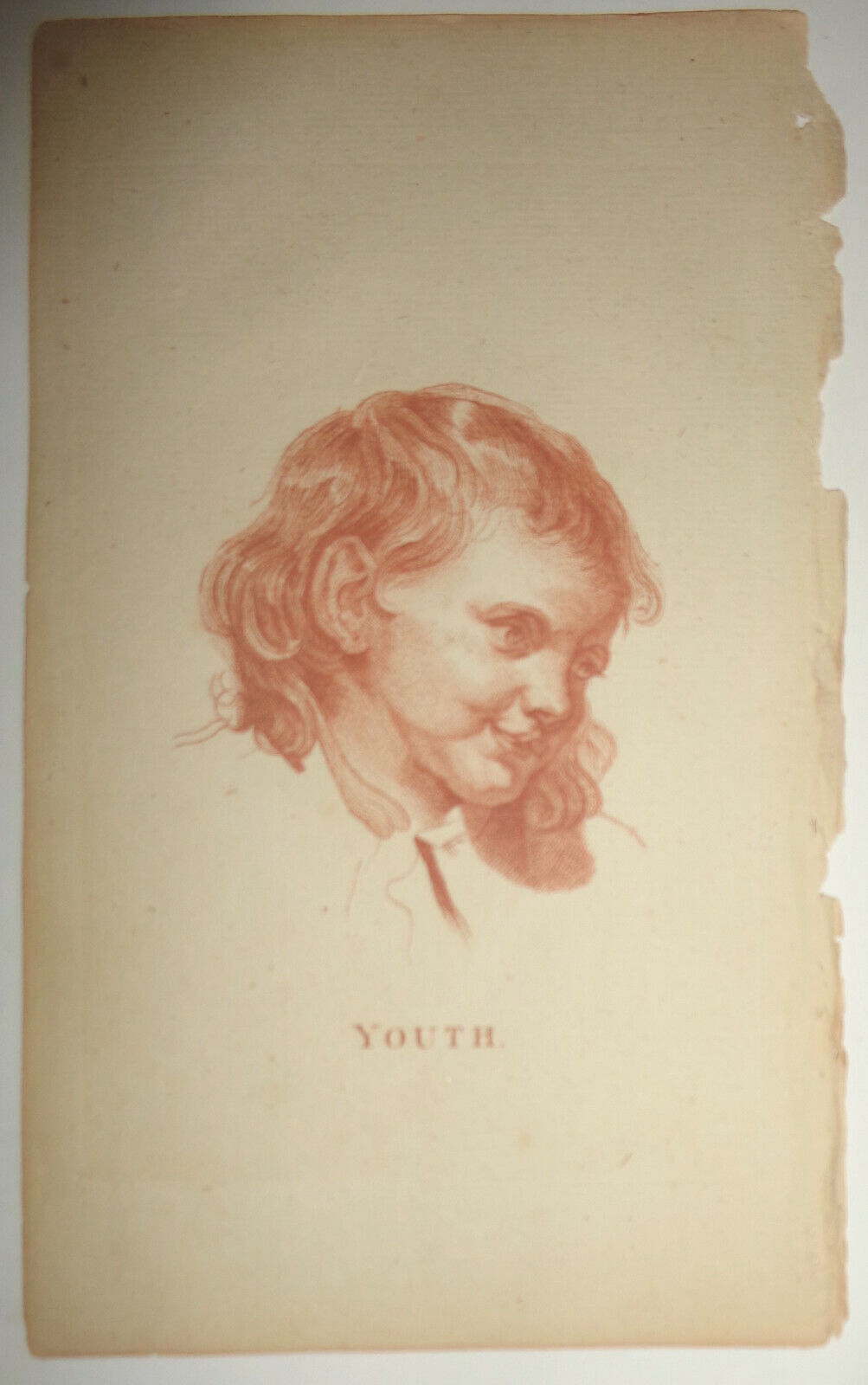 1786 - Youth - Plate from The Artist's Repository by C. Taylor