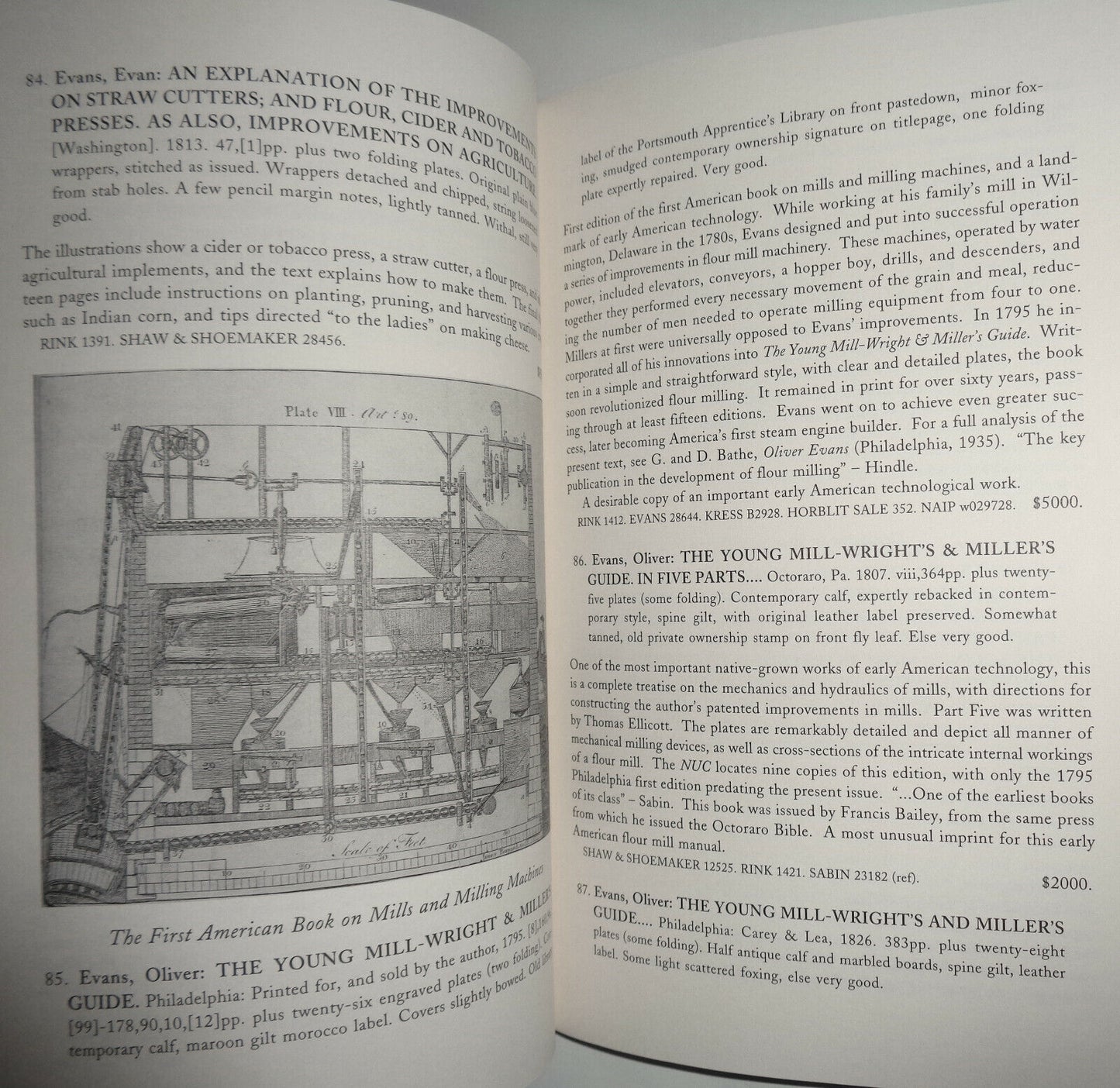 USEFUL ARTS IN EARLY AMERICA: SCIENCE, TECHNOLOGY .. William Reese Catalogue 215