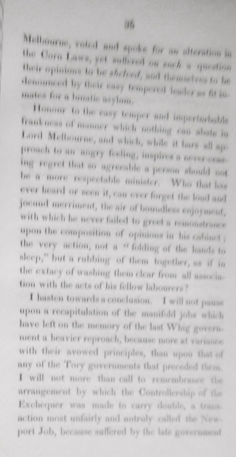 1842 Remarks on conduct of the late Government... in letter to Lord John Russell