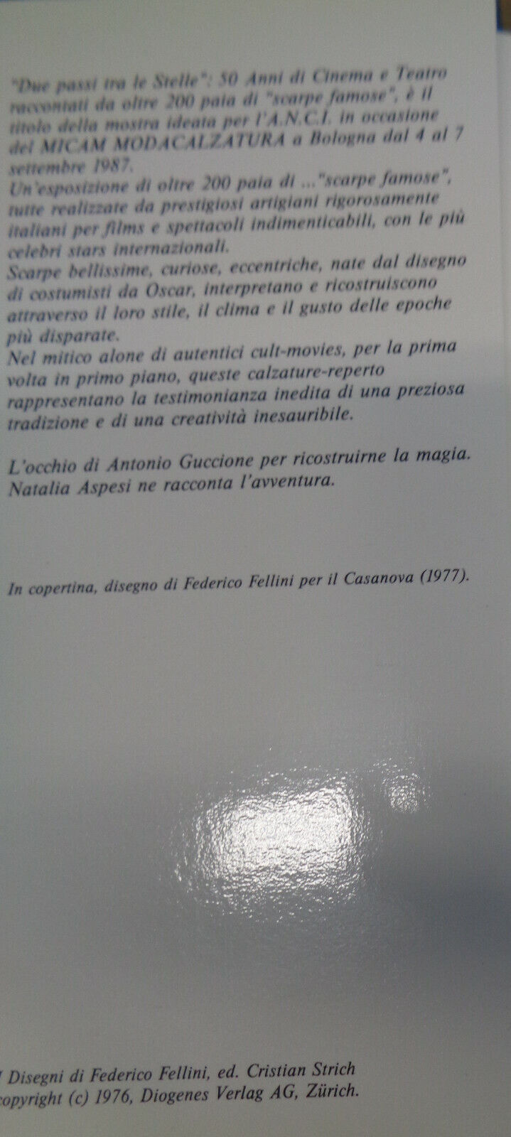 Due passi tra le stelle [Shoes from the stars] 1991 catalog -Italian Trade Commi