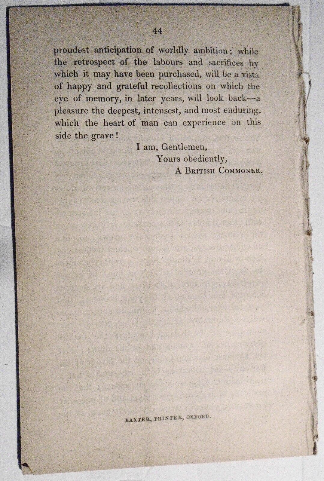 1857 "In" and "out" : or the right men in the wrong place  by a British Commoner