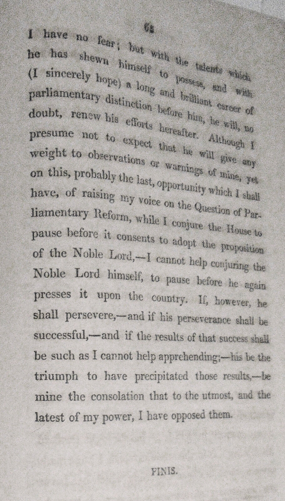 1822  The speech of  George Canning in the House of Commons - Corrected report