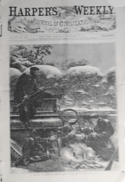 A Prussian Advanced Post Before Paris - Waiting For The Sortie. 1871