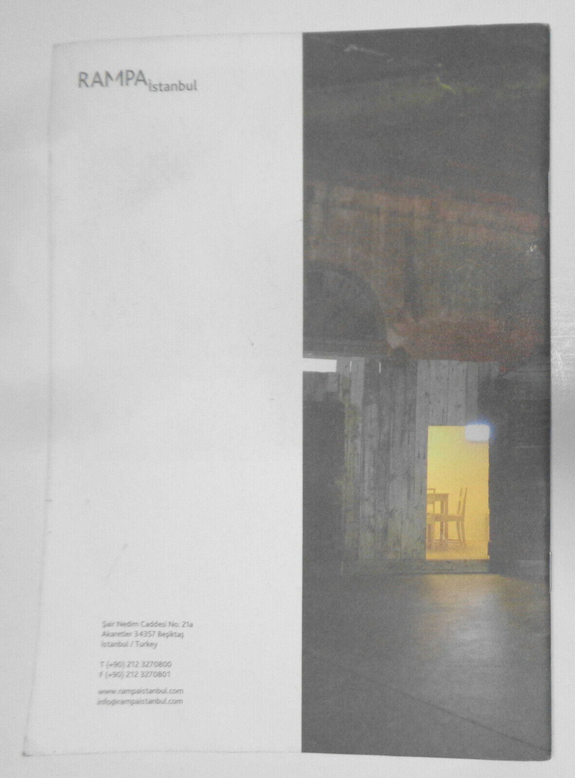 Huseyin Bahri Alptekin - Exhibition catalog, Rampa Gallery (Istanbul) 2011