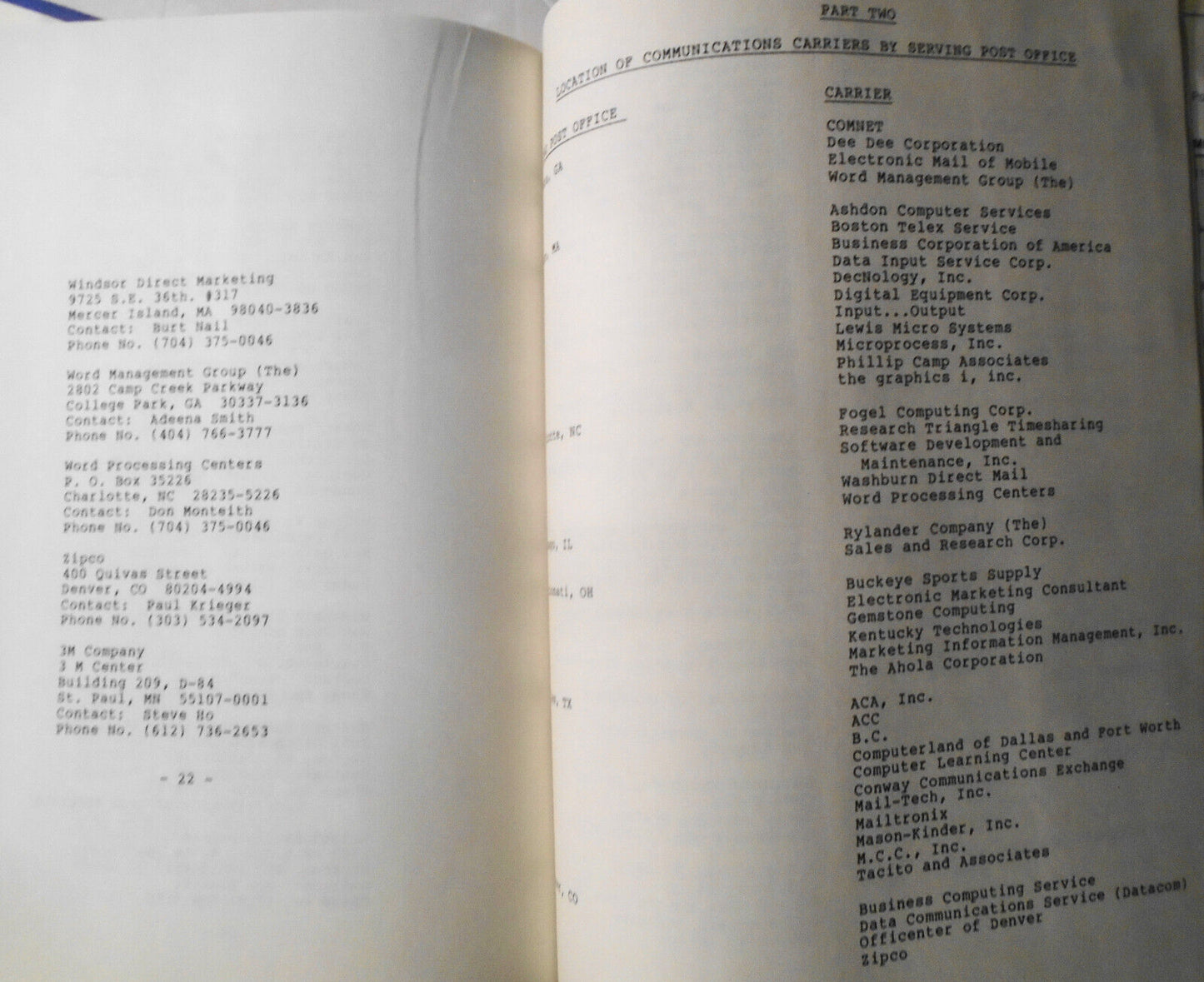 1983 E-COM, Electronic Computer Originated Mail, Promo Kit - by USPS