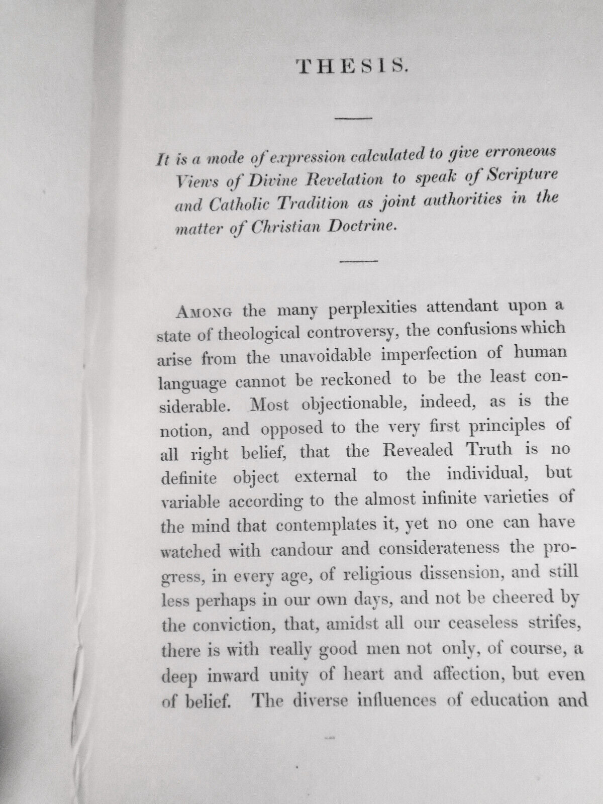 1844 Two exercises for the degree of B.D. read in the Divinity School, Oxford
