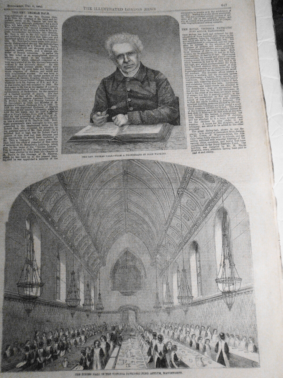 The Illustrated London News December 31, 1859 original issue - Christmas prints