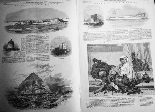 Her Majesty's Marine Excursion - August 21, 1847 Illustrated London News section