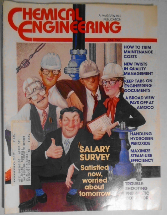 Chemical Engineering Magazine, June 1990.