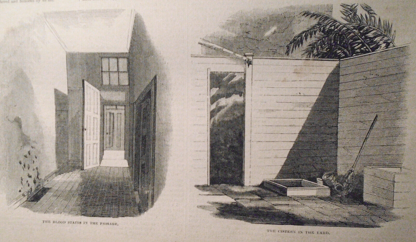 Mysterious Affair In A Gambling-house In Broadway - Harper's Weekly 1858