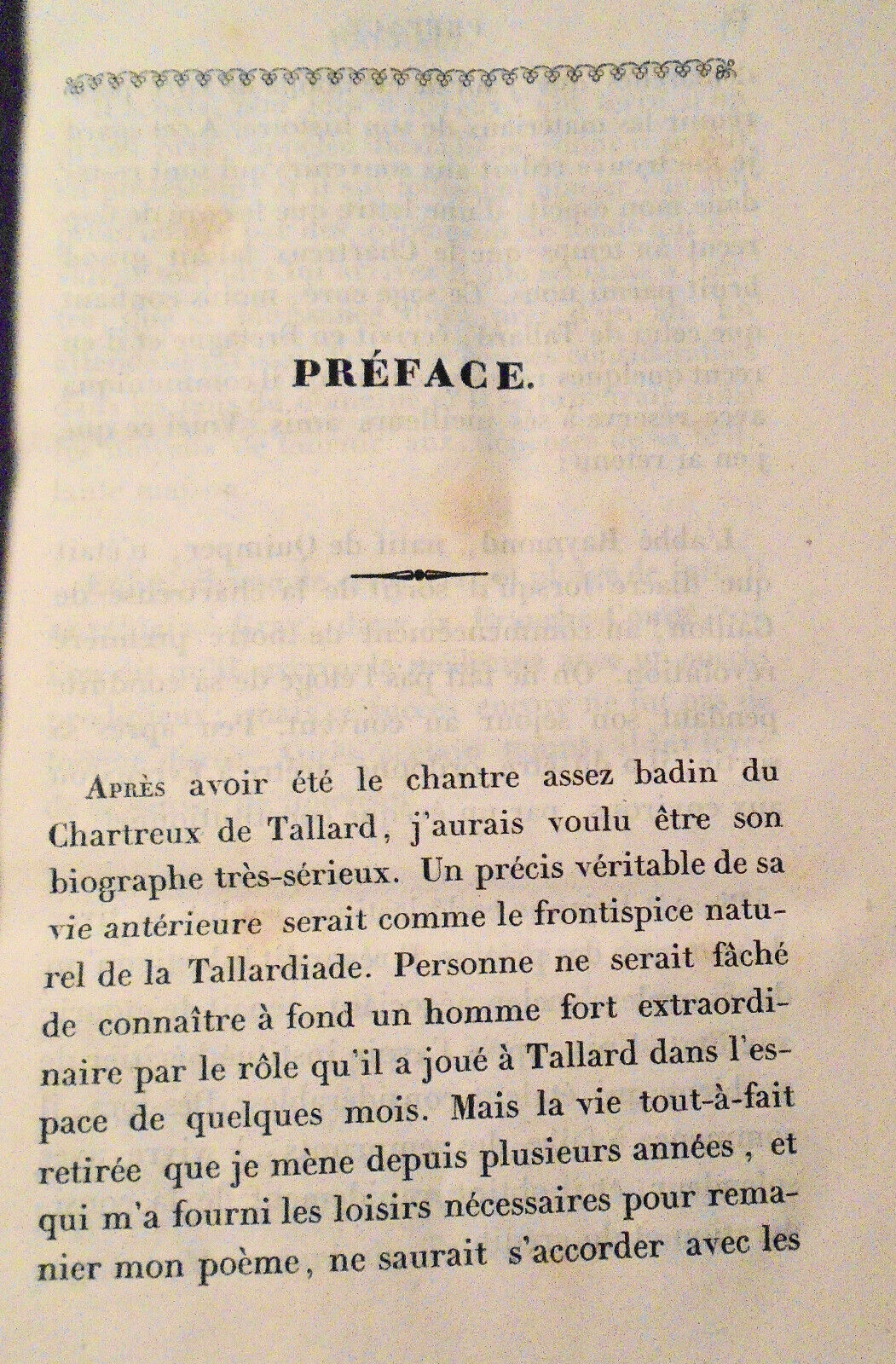 1839 La Tallardiade, poeme en huit chants, par J. Faure. 2e edition