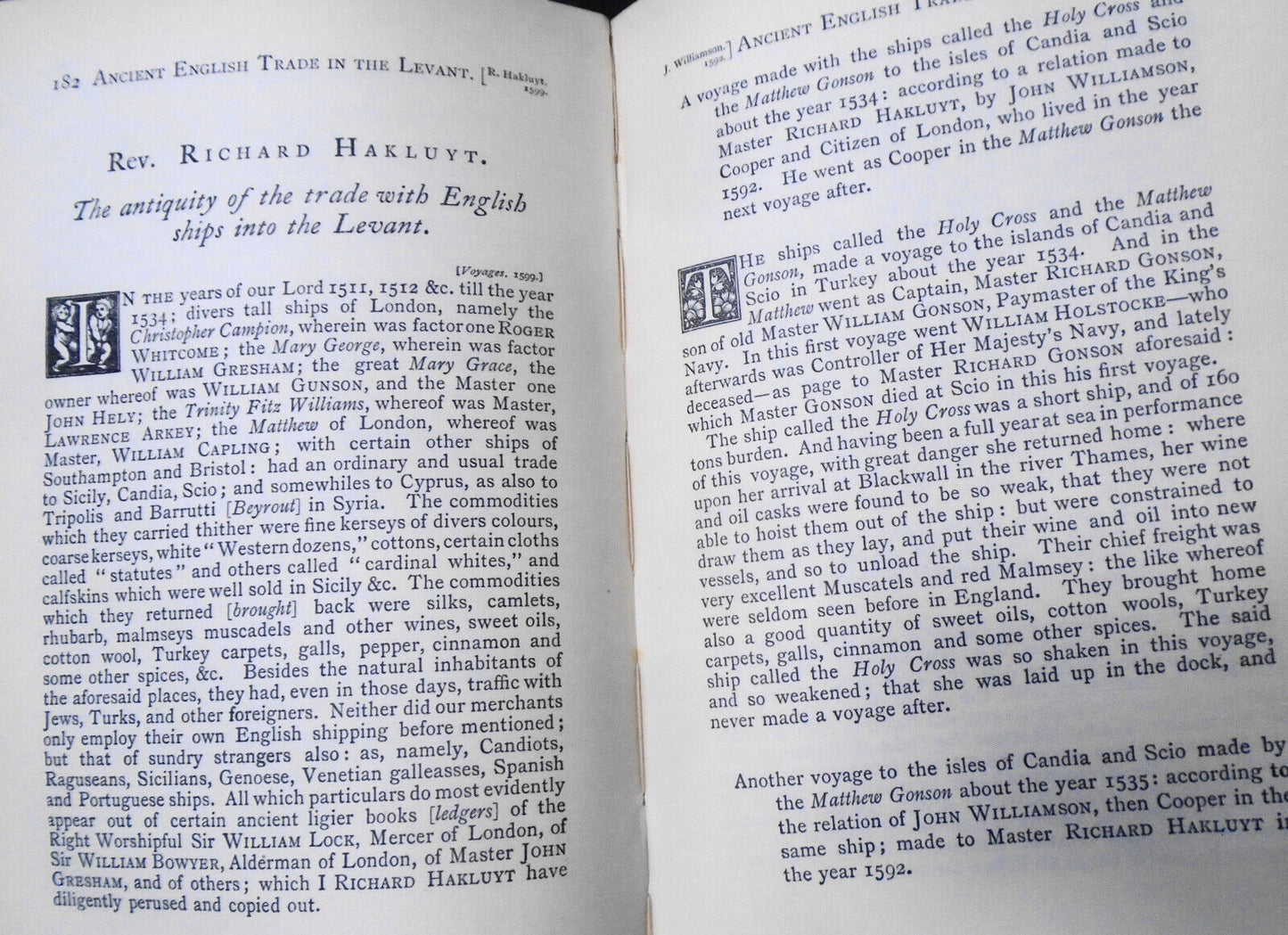 Beazley: An English garner: Voyages & travels... 16th & 17th century - 2 V. 1903