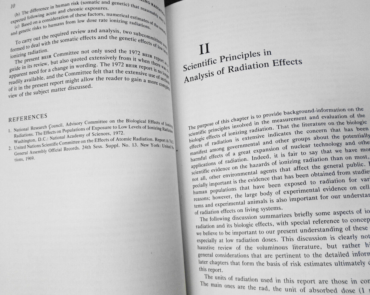 The Effects on populations of exposure to low levels of ionizing radiation, 1980