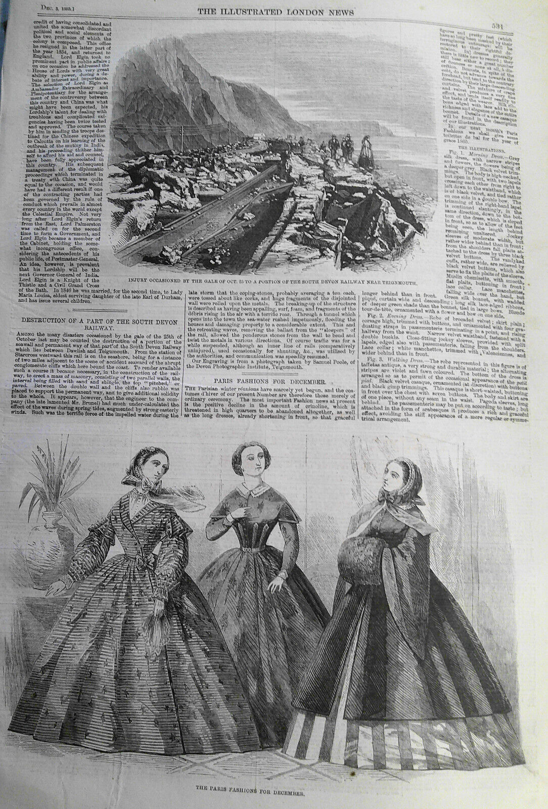 The Illustrated London News, December 3, 1859 - Algesiras, Schiller Festival etc