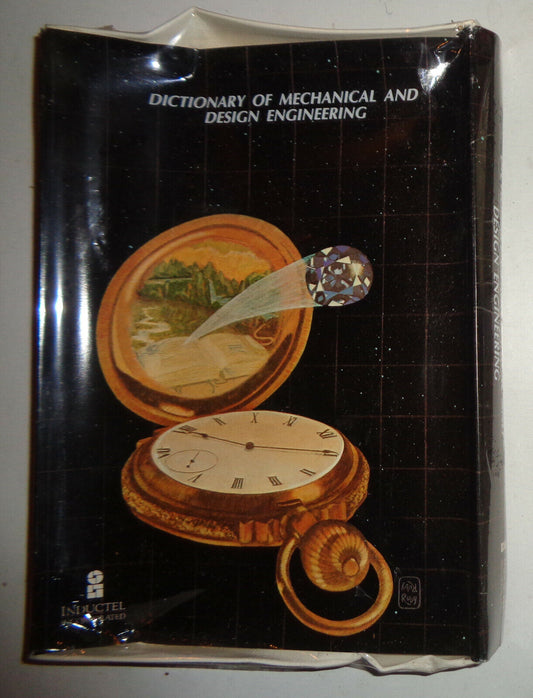Dictionary of Mechanical  and Design Engineering. IBM XT, AT. 1988. New. Sealed.