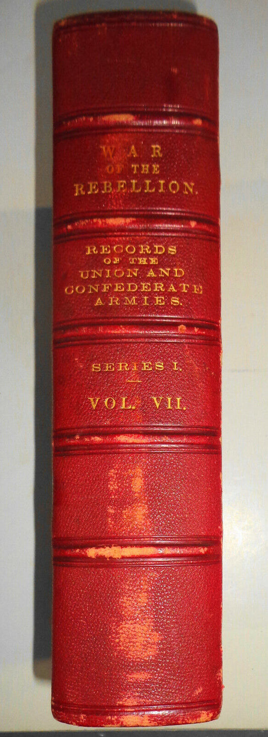 1882 War of Rebellion - Ser 1, Vol 7 Part 1, Operations Kentucky, Tennessee...