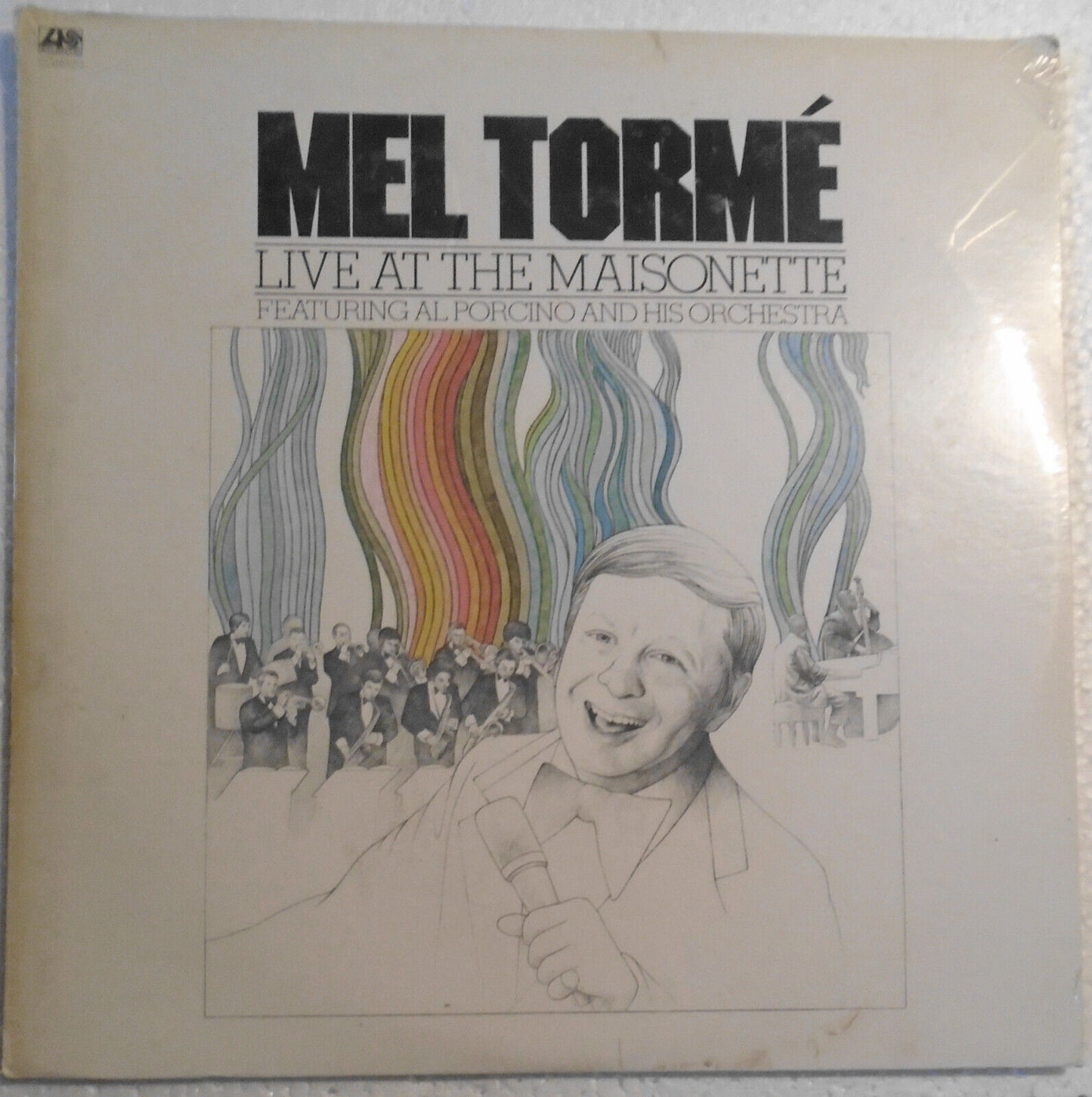 Mel Torme Live At The Maisonette LP - SEALED, NEW  1975.  Featuring Al Porchino