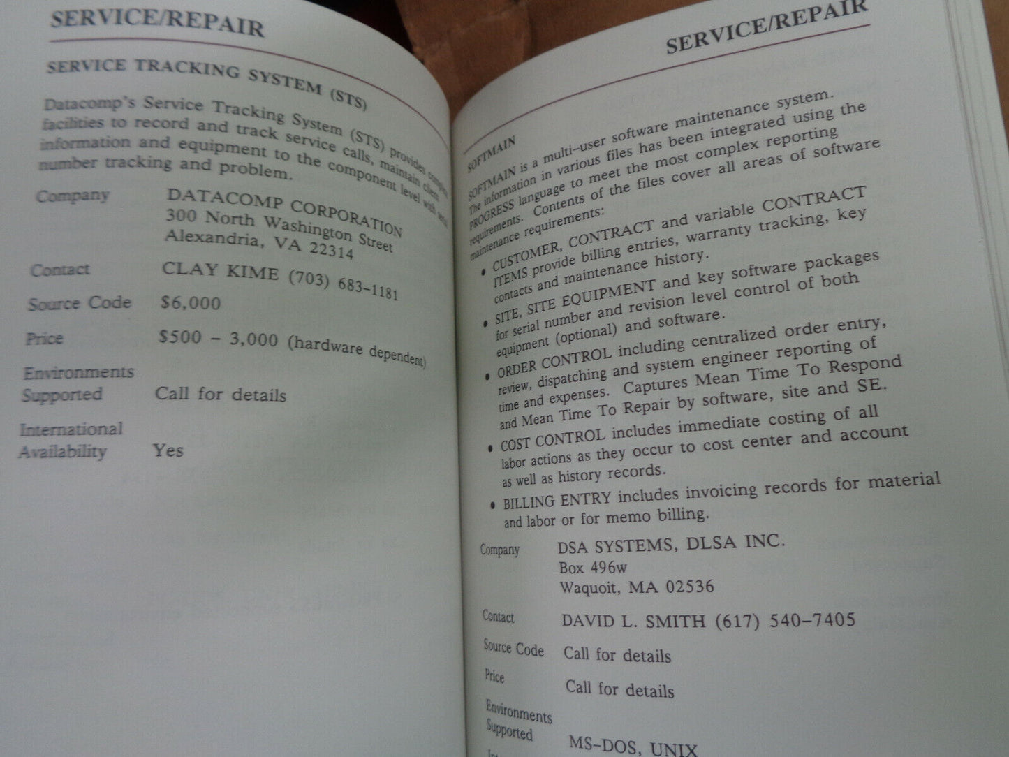 PROGRESS fourth-generation application development system catalog 1987