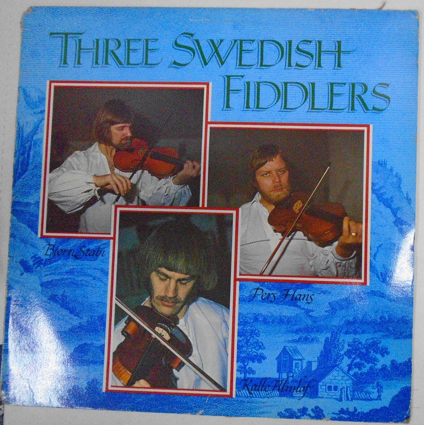 Three Swedish Fiddlers - LP - Pers Hans  - Kalle Almlof - Bjorn Stabi. 1981