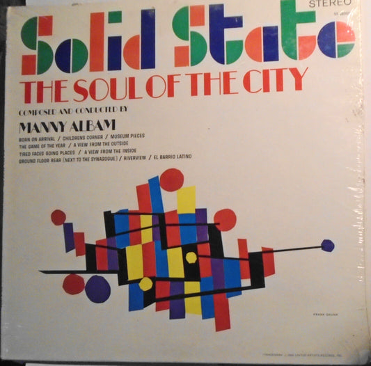 Manny Albam : The Soul of the City - 1966 vinyl LP - *SEALED* SS-18009 - Stereo