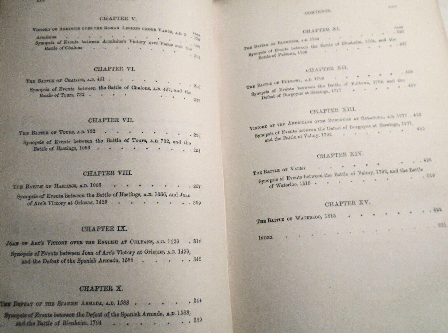 1858 Fifteen decisive battles of the world : from Marathon to Waterloo by Creasy