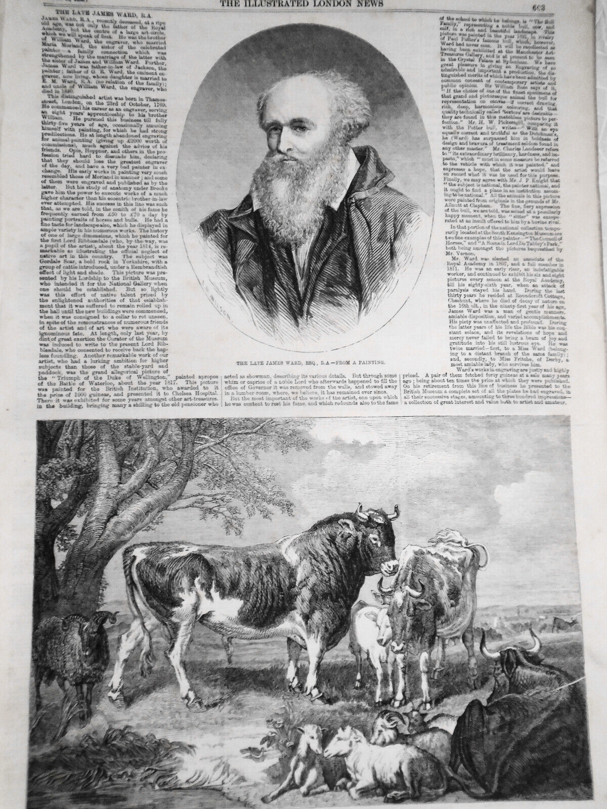 The Illustrated London News December 24, 1859 original with Christmas Supplement