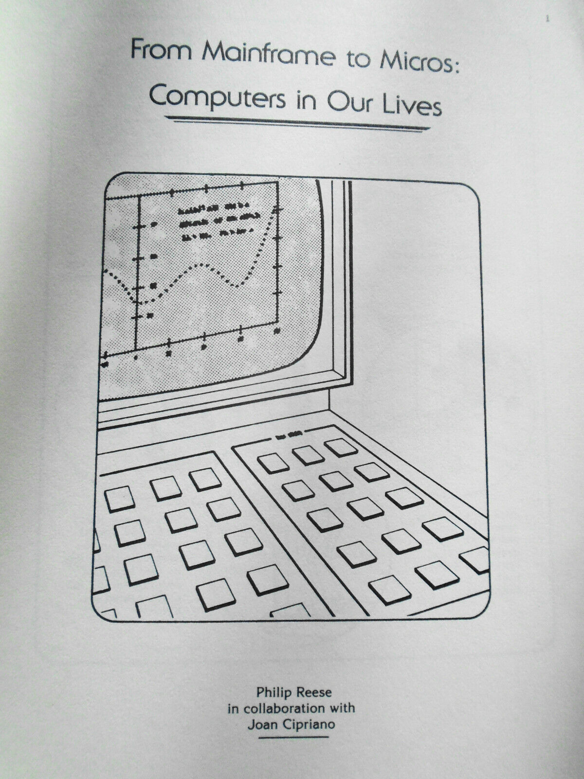 STIM: Socio-Technological Instructional Modules Vol 3, From Mainframes to Micros