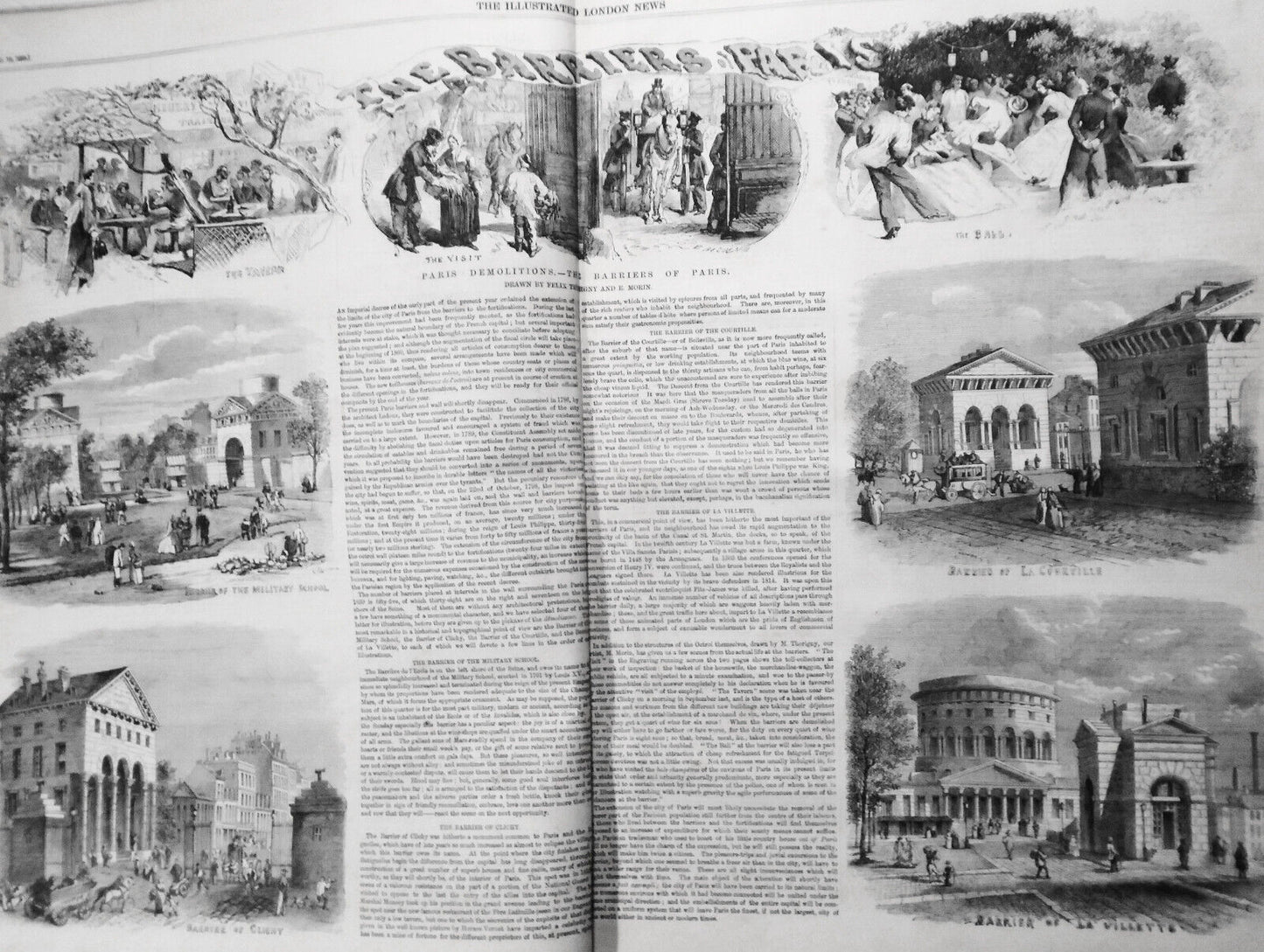 The Illustrated London News, December 10, 1859 - Paris Demolitions; Morocco war