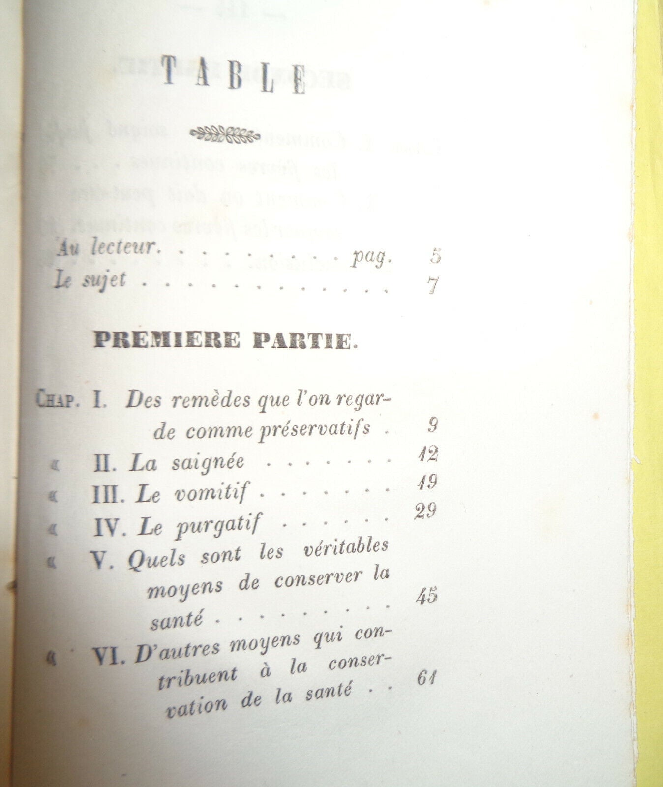 SUR L'USAGE INOPPORTUN DES MEDICAMENS, essai by Ascanio Pisani 1846. 1st edition