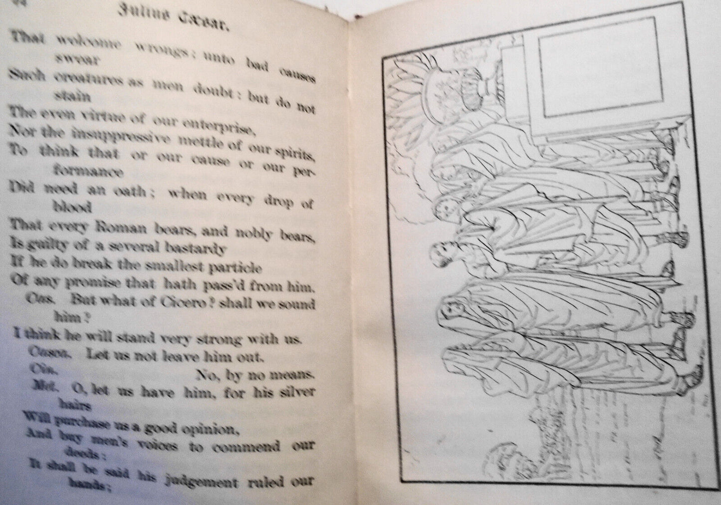 Julius Caesar by William Shakespeare. 1893 Ariel edition, Putnam's