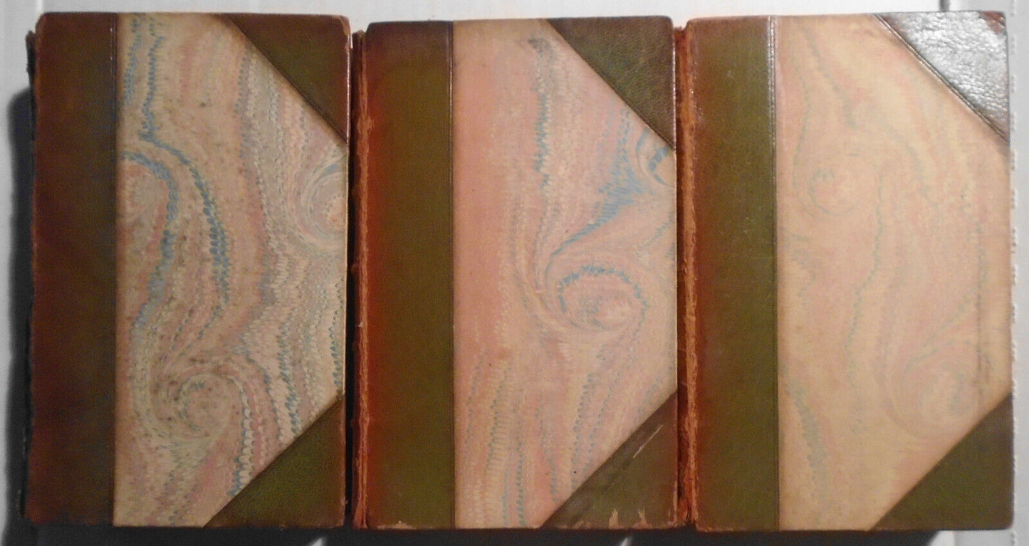 1825 Dramatic table talk : or, Scenes, situations, & adventures... 3 Volumes Set